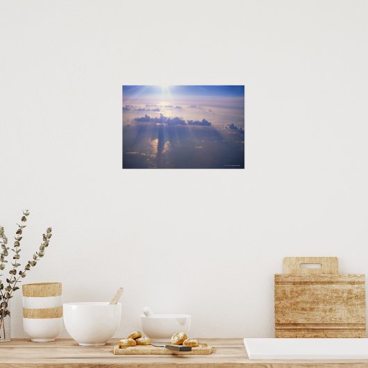 Poster Afficher au-dessus du nuage dense (Cuisine)