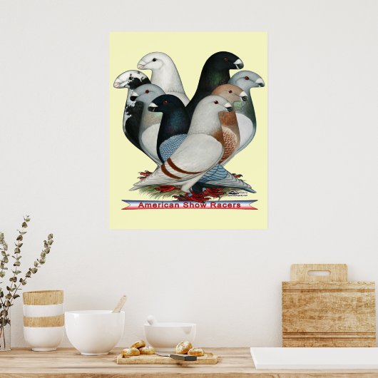 Poster Afficher huit pilotes (Cuisine)