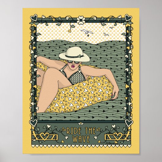 Poster Afficher L'Affiche Wave_C_8x10 (Devant)