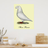 Poster Afficher le blanc de la course (Cuisine)