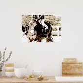 Poster Afficher le cheval (Cuisine)