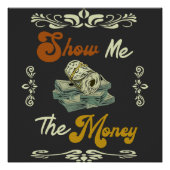 Poster Afficher Les Devis D'Argent (Devant)