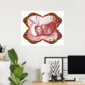 Poster Afficher Les Racers En Rouge (Bureau à domicile)