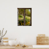 Poster Afficher par l'ancienne fenêtre (Cuisine)