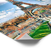 Poster Afficher Paris Photo Vintage (Coin)