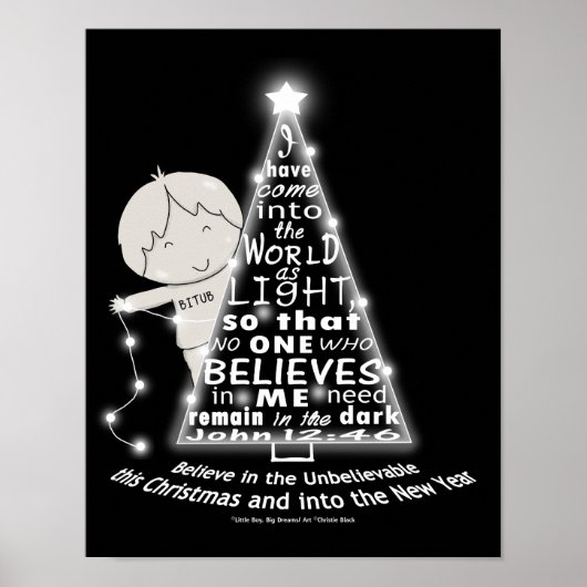 Poster Afficher vos cadeaux (Devant)