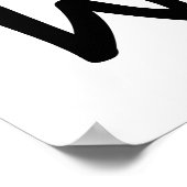 Poster Afficher votre travail (Coin)