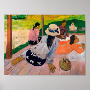 Poster AfficheThe Sieste (env. 1892–94) Paul Gauguin