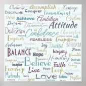 Poster Affirmation (Devant)