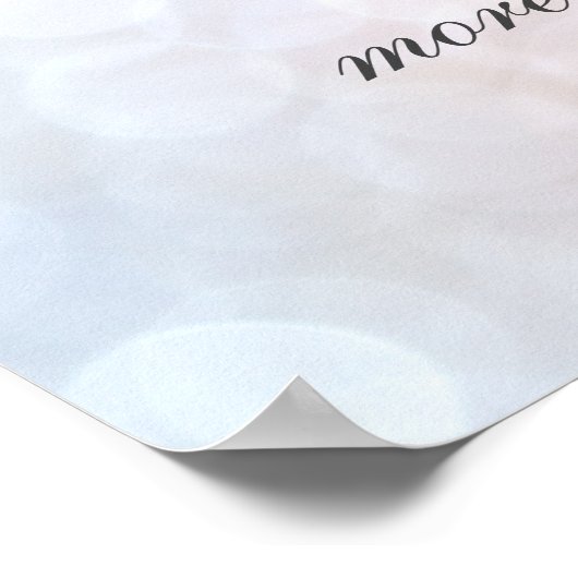 Poster Affirmation de guérison (Coin)