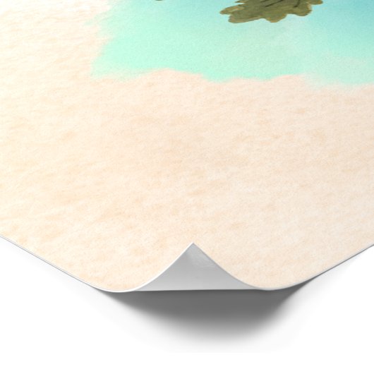 Poster Affirmation Faith:I Am Never Alone; God’s Presence (Coin)