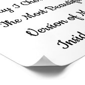 Poster affirmation positive (Coin)