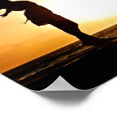 Poster Affirmation positive au sujet de l'affiche d'estim (Coin)