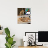 Poster Affirmation positive personnalisable Laboratoire j (Bureau à domicile)