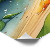 Poster Affirmation pour enfant : "J'essaie de mon mieux e (Coin)