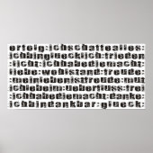 Poster Affirmations (Devant)