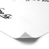 Poster Affirmations de naissance Ligne Art (Coin)