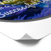 Poster affirmations inspirantes quotidiennes pour le succ (Coin)