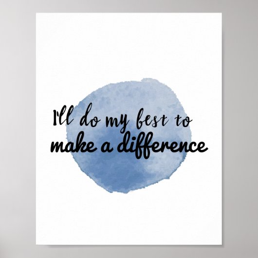 Poster affirmations motivationnelles pour auto-appréciati (Devant)