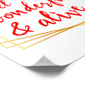 Poster affirmations motivationnelles pour l'amour-propre  (Coin)