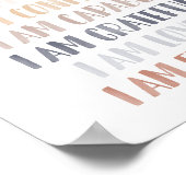 Poster Affirmations neutres pour les enfants (Coin)