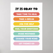 Poster Affirmations Positives (Devant)