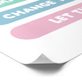 Poster Affirmations Positives (Coin)