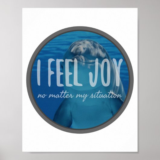 Poster affirmations positives acceptation de vie (Devant)