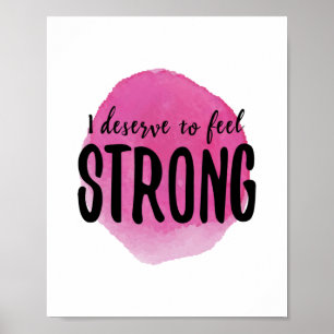 Poster affirmations positives du matin pour travailler du