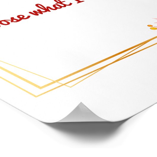 Poster affirmations positives pour la motivation (Coin)