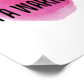 Poster affirmations positives pour l'amour de soi (Coin)