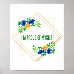 Poster affirmations positives pour le matin