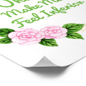 Poster affirmations positives pour les autosoins (Coin)