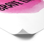 Poster affirmations positives pour les autosoins (Coin)