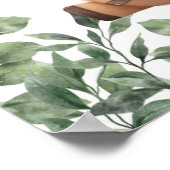 Poster Affirmations Whispering Deer personnalisables (Coin)