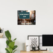 Poster Affisch — Konformistzon (Bureau à domicile)