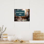 Poster Affisch — Konformistzon (Cuisine)