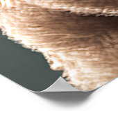 Poster Afghaanse hond Hipster Dog (Hoek)