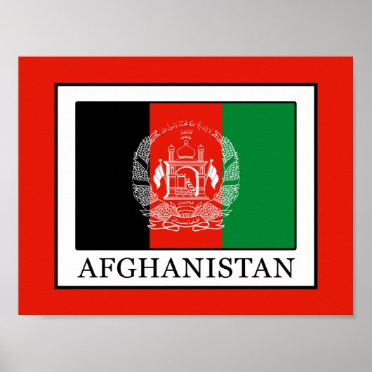 Poster Afghanistan (Devant)