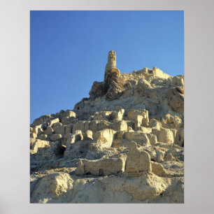 Poster Afghanistan, vallée de Bamian. La légende raconte 