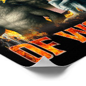 Poster Afraid Of Women Funny Alpha Wolf Meme Cringe Men D (Coin)