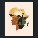 Poster Africa love<br><div class="desc">L'illustration Africa Love</div>