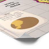Poster Africa map (Coin)