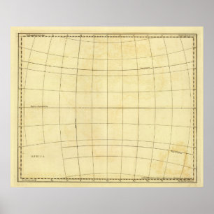 Poster Africa Outline