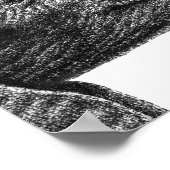 Poster africain Eléphant et veau (Coin)