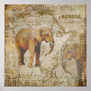 Poster Africain Elephants.jpg