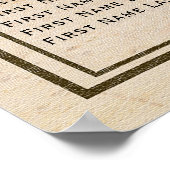 Poster Africain Safari Giraffes & Arbre Mariage Siège (Coin)