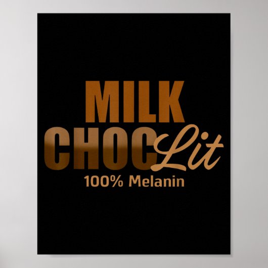 Poster African American Black Afro Women Milk Choc-lit 10 (Devant)
