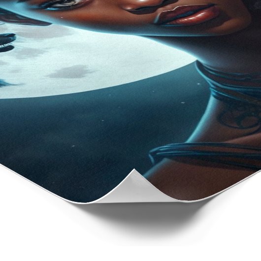 Poster 'African American She Wolf 2' (Coin)