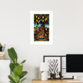 Poster African Art Print (Bureau à domicile)